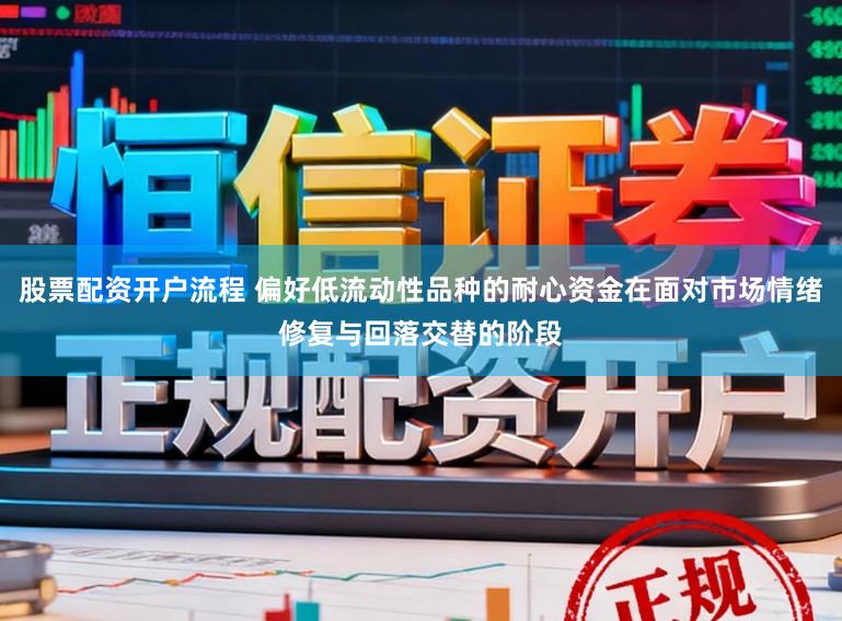 股票配资开户流程 偏好低流动性品种的耐心资金在面对市场情绪修复与回落交替的阶段