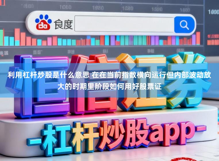 利用杠杆炒股是什么意思 在在当前指数横向运行但内部波动放大的时期里阶段如何用好股票证