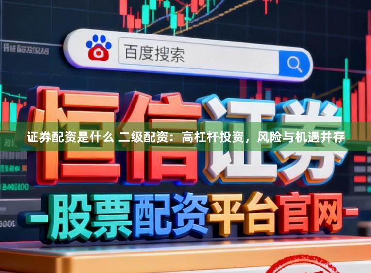 证券配资是什么 二级配资：高杠杆投资，风险与机遇并存